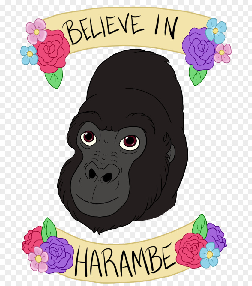 Harambe Art Gorilla Human Behavior Clip PNG