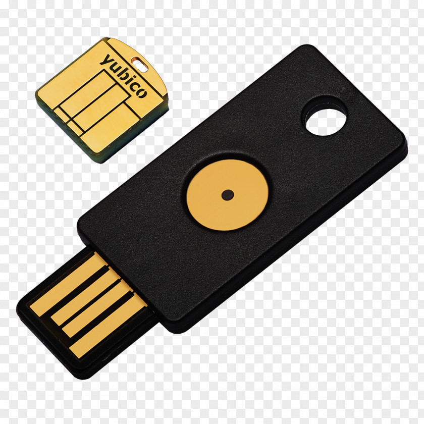 Key YubiKey Universal 2nd Factor Two Authentication PNG