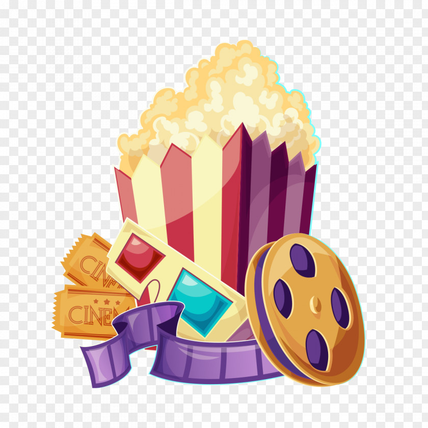 Popcorn Clip Art Image Food Film PNG