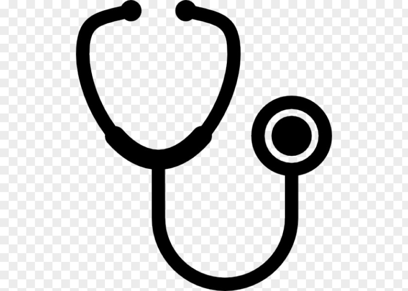 Silhouette Stethoscope Medicine Health Care PNG