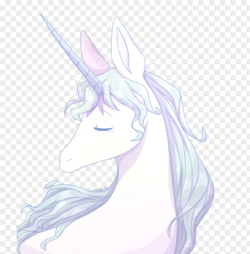 Unicorn Fairy Sketch PNG