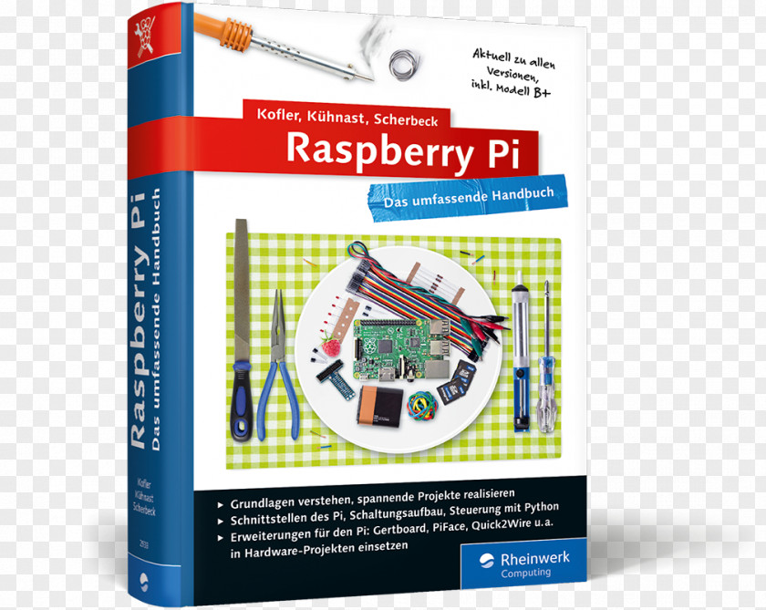 Book Raspberry Pi: Das Umfassende Handbuch Computer Software Rheinwerk Verlag PNG