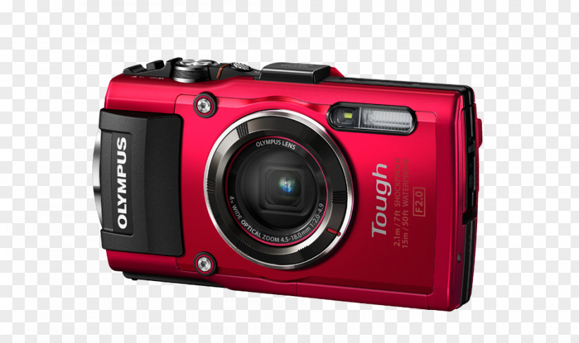 Camera Olympus Tough TG-5 Point-and-shoot Photography PNG