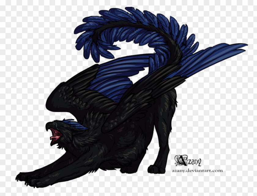Griffin Legendary Creature Art Drawing Bestiary PNG