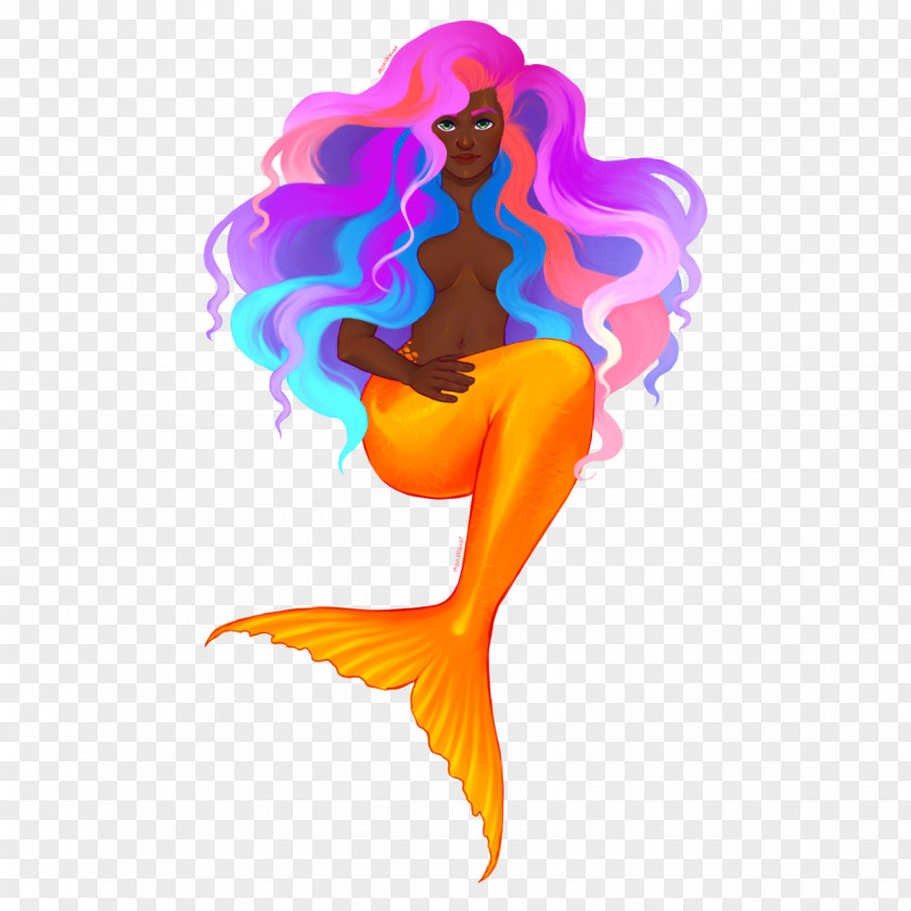 Mermaid Scales Sea Witch Illustrator Concept Art PNG