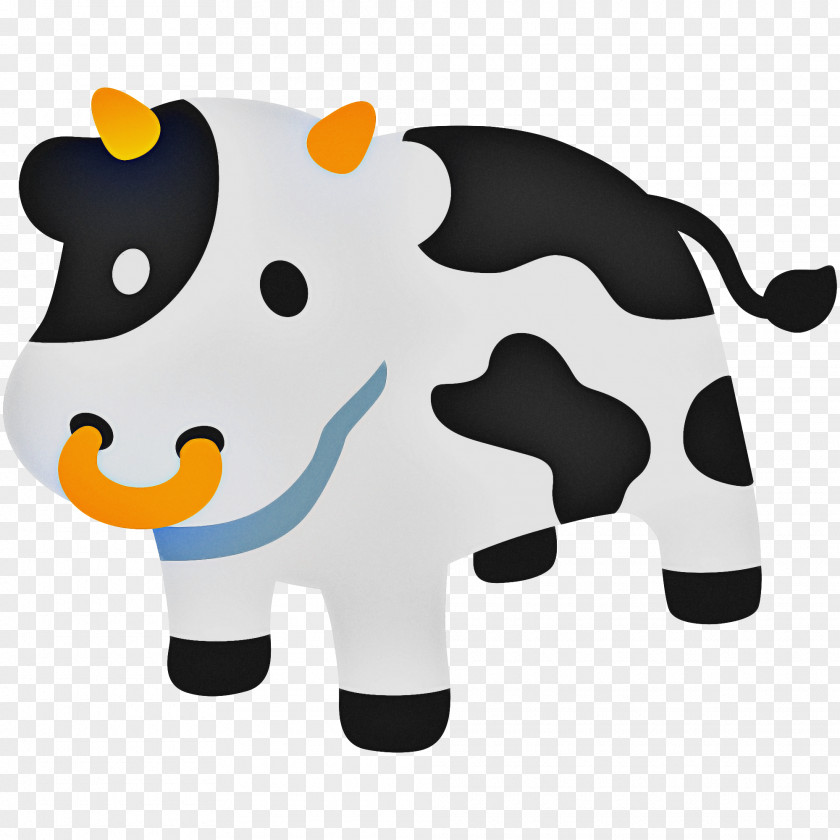 Toy Livestock Cow Emoji PNG