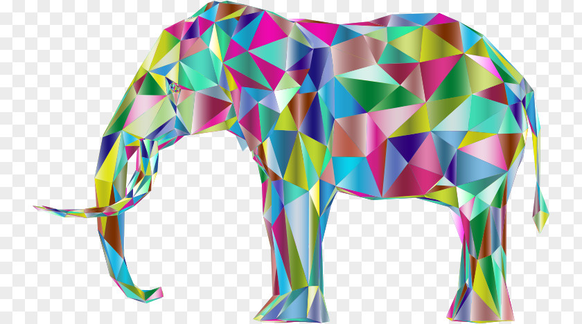 Variation Elephant Low Poly 3D Computer Graphics Clip Art PNG