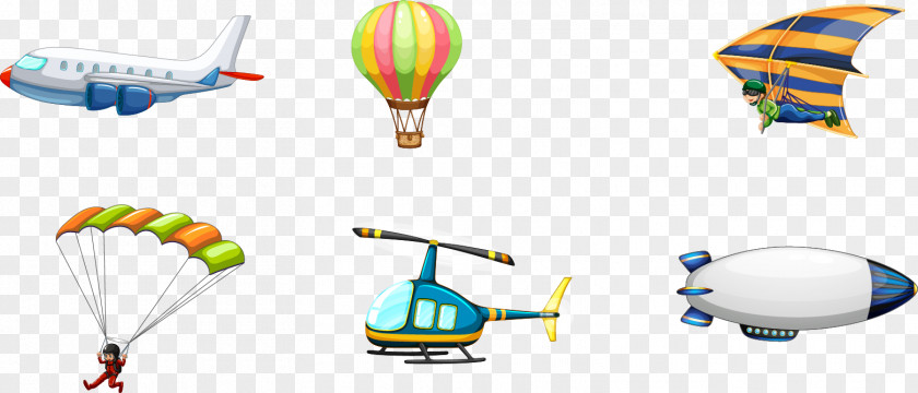 Vector Fly Tool Air Transportation Helicopter Flight Travel Airplane PNG