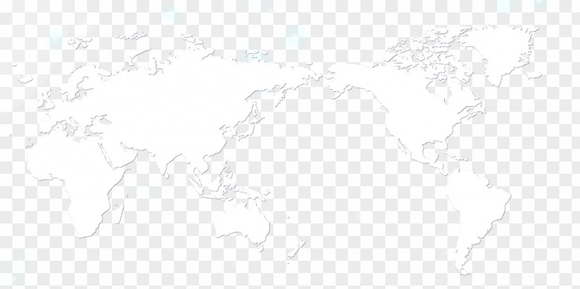 White World Map Black And Pattern PNG