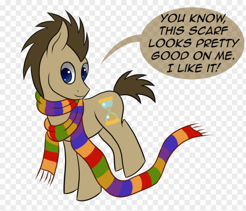 Art Doctor Who Scarf Pony DeviantArt The Drawing Image PNG