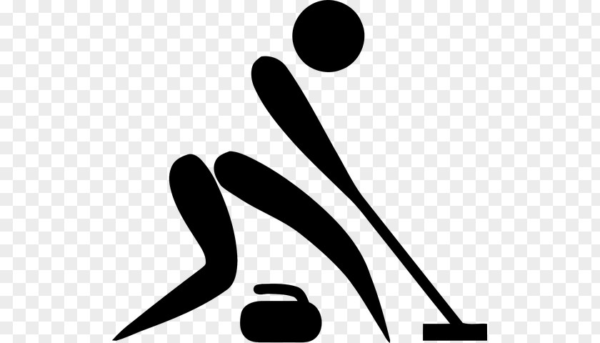 Curling At The 2018 Olympic Winter Games Pictogram Clip Art PNG