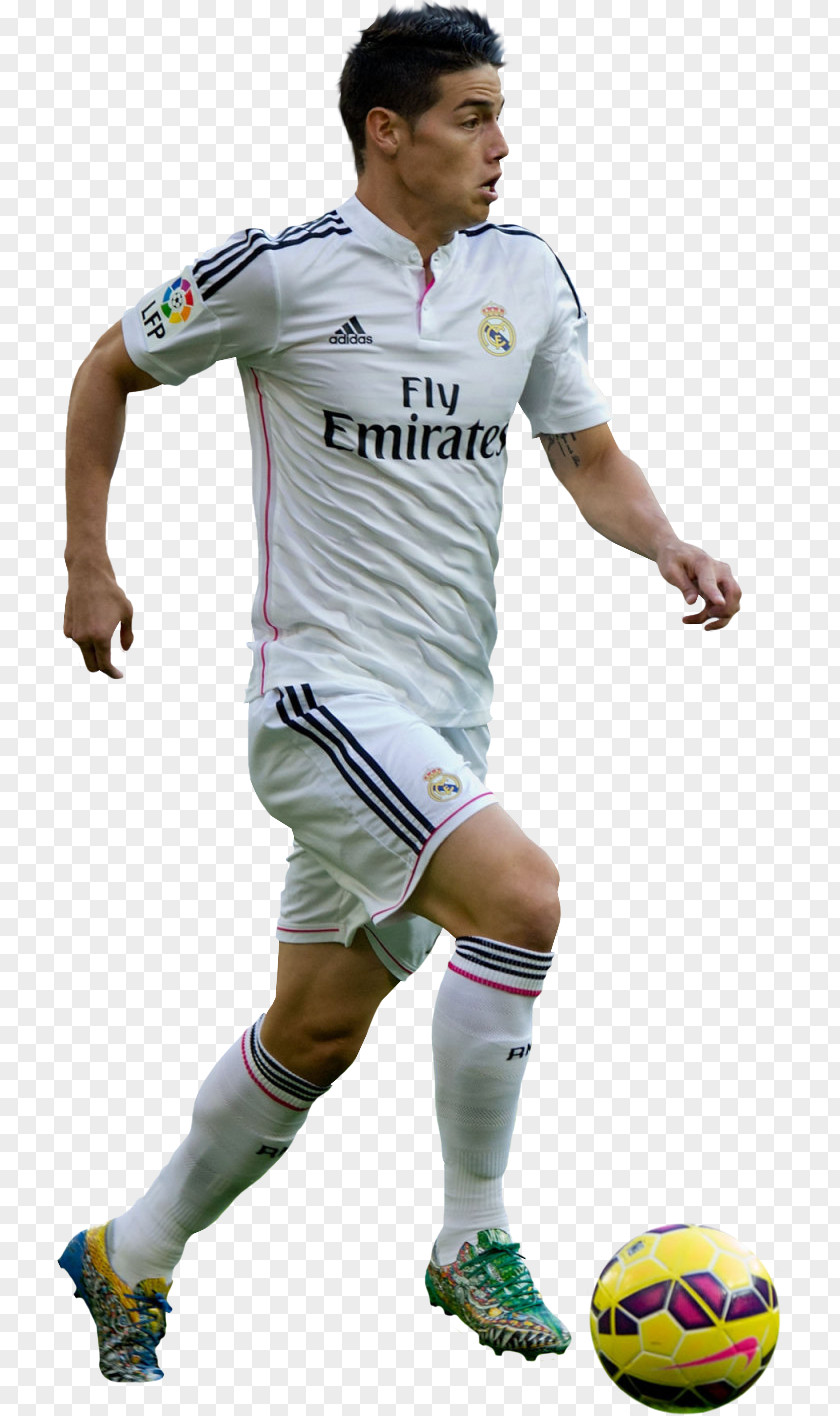 Football James Rodríguez Player Jersey Team Sport PNG