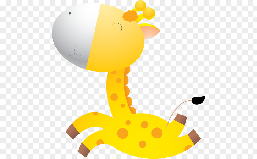 Giraffe Vector Graphics Image Cartoon Design PNG