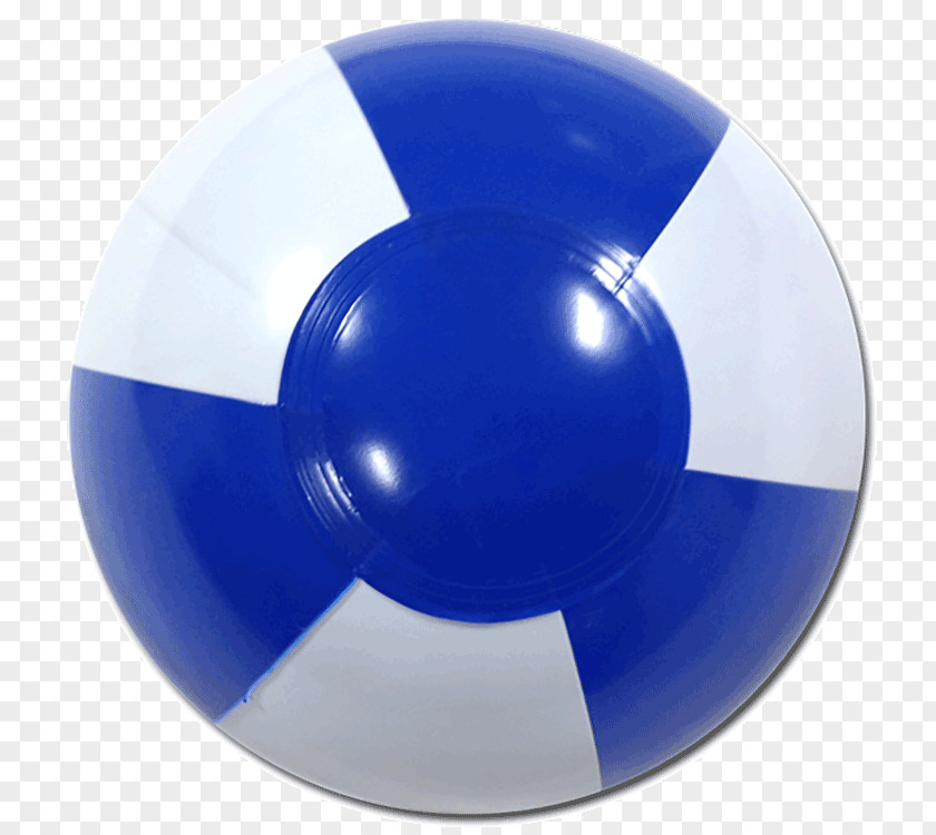 Light Blue Beach Ball White PNG