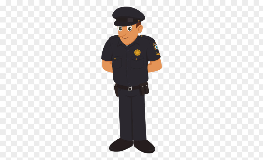 Policeman Police Officer Character Clip Art PNG