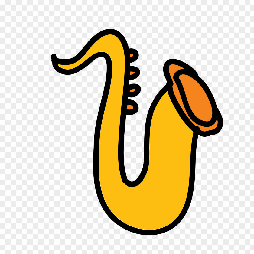 Saxophone Drawing Musical Instruments Cartoon Clip Art PNG