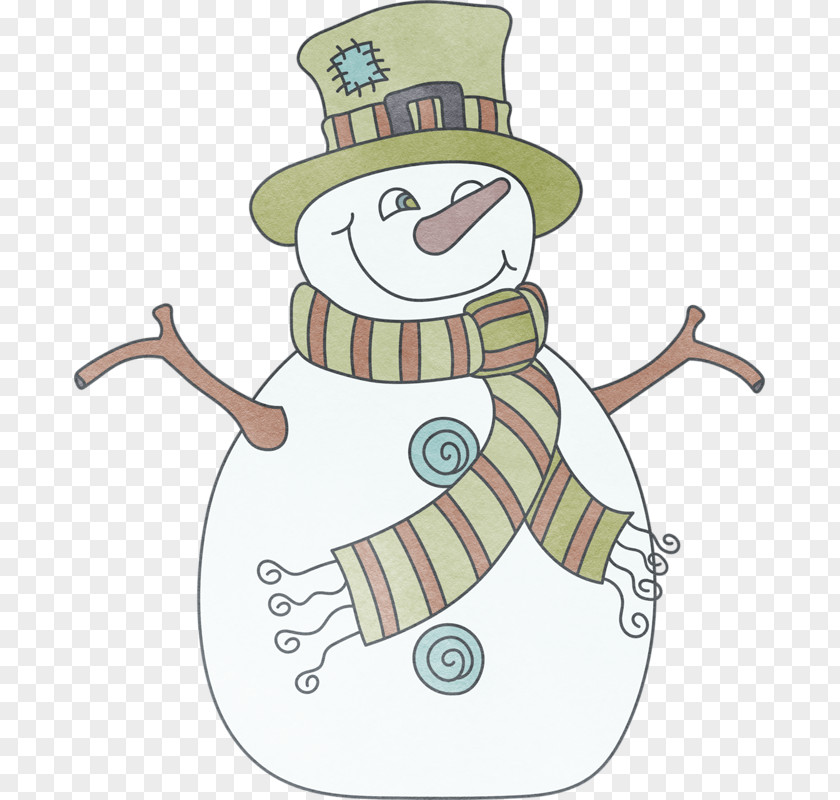 Snowman Christmas Ornament Clip Art PNG