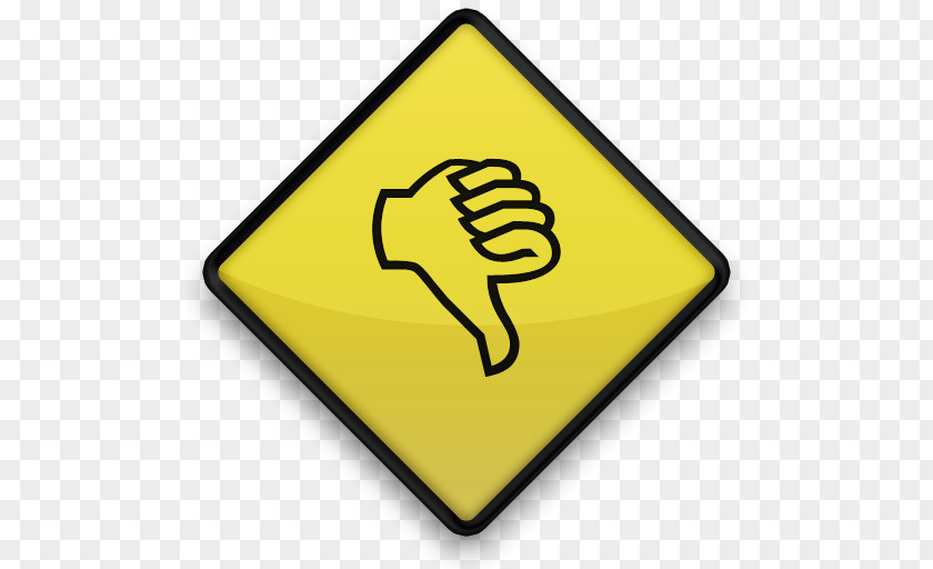 Thumbs Down Thumb Signal Symbol Clip Art PNG