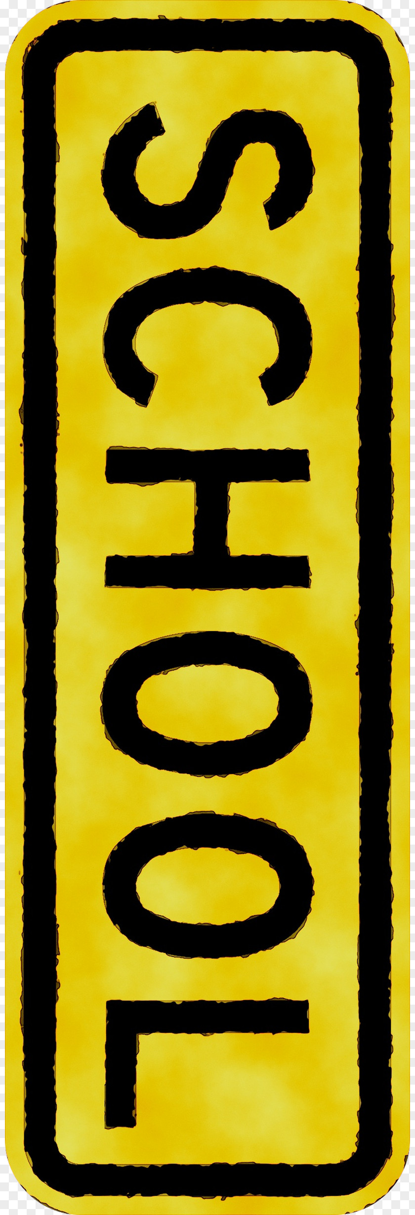 Yellow School Font Line Pattern PNG