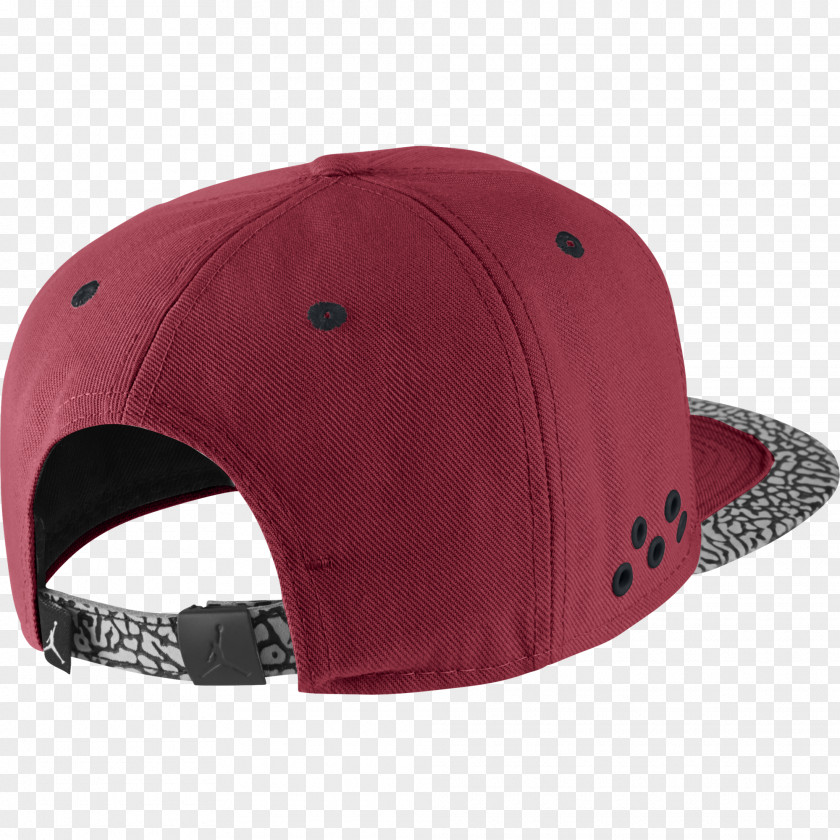 Baseball Cap Product Design Maroon PNG