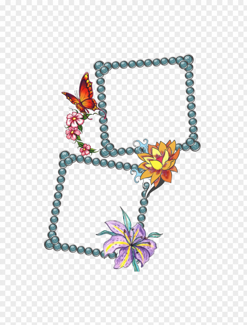 Butterfly Frame Desktop Wallpaper Clip Art PNG