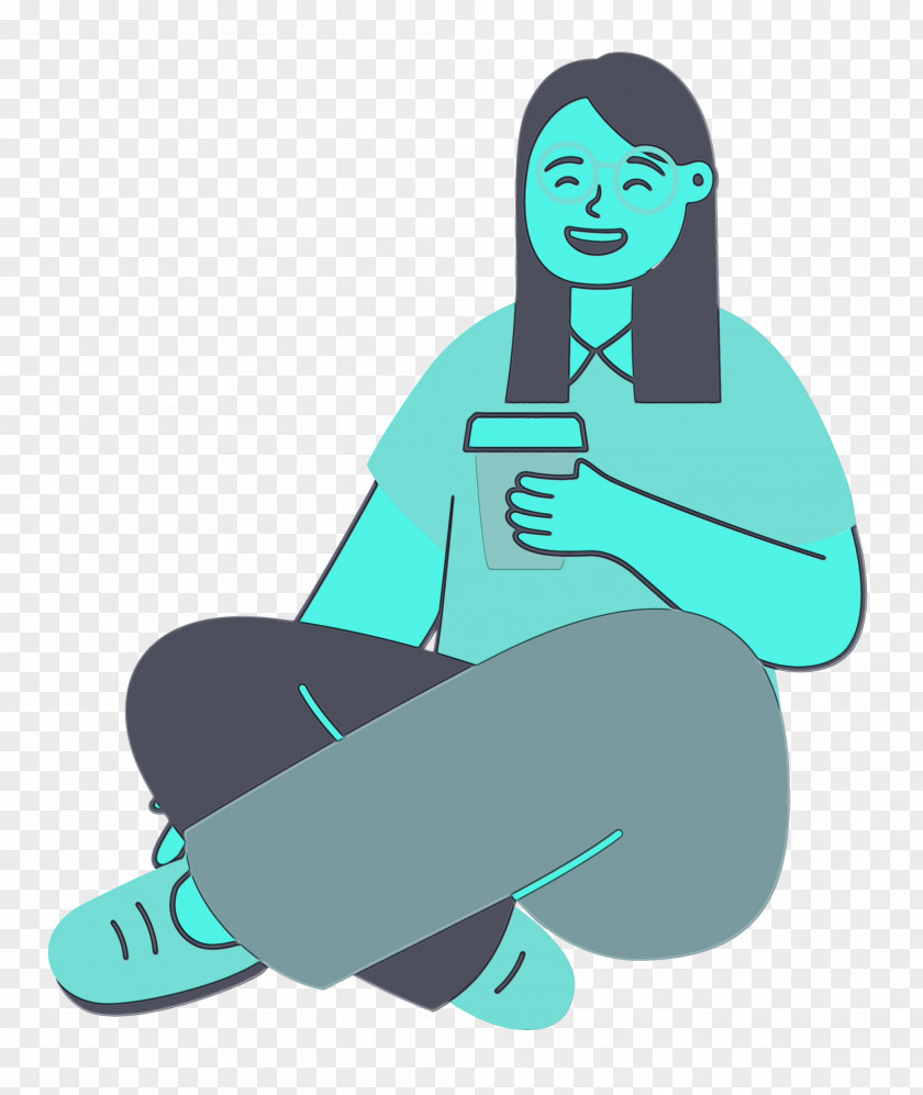 Cartoon Character Shoe Sitting Joint PNG