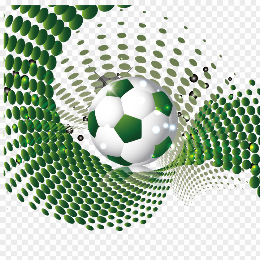 Creative Cup Green Curve Circle PNG
