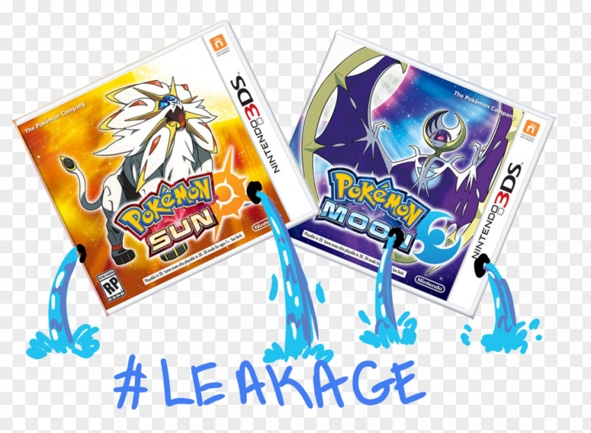 Nintendo Pokémon Sun And Moon Game 3DS Dual Pack PNG