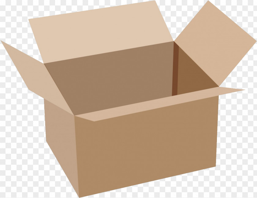 Packaging Cardboard Box Clip Art PNG