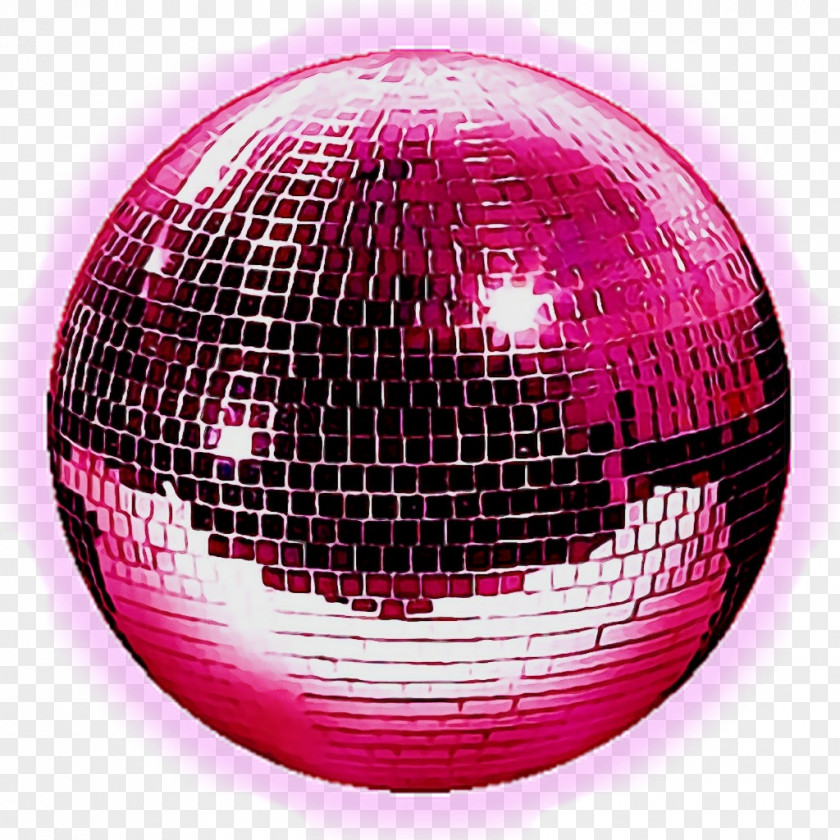 World Music Disco Pink Sphere Ball Magenta PNG