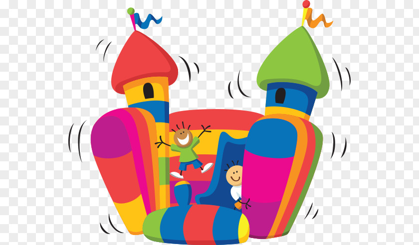 Castle Inflatable Bouncers Clip Art PNG