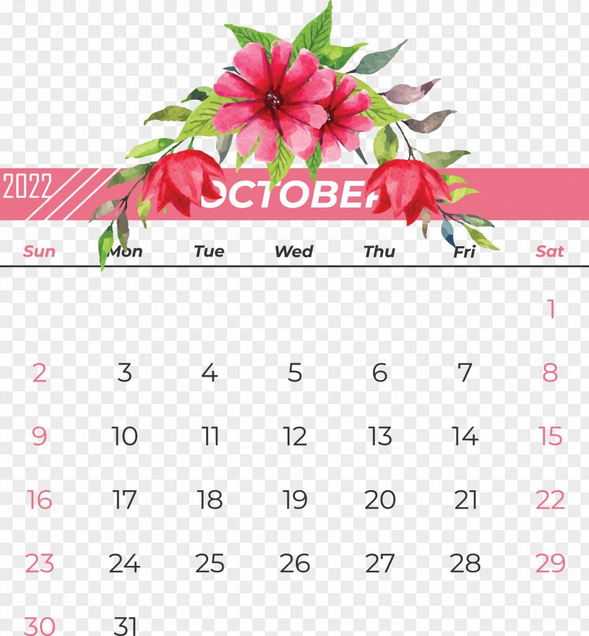 Flower Calendar Fruit Meter Plant PNG