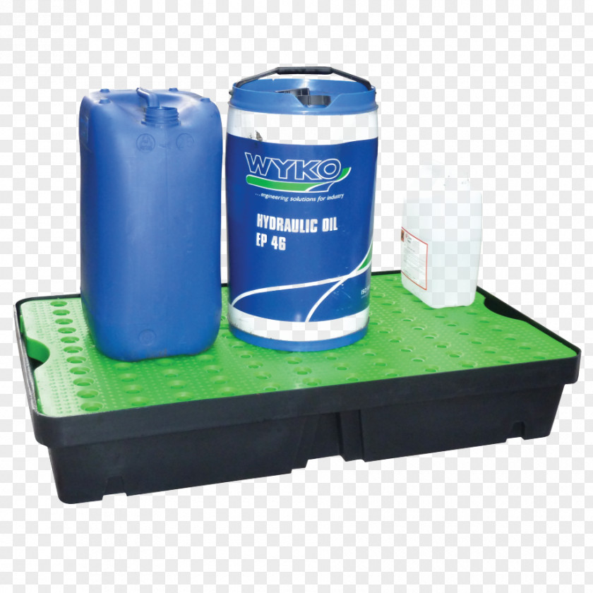 Oil Slick Spill Pallet Drum Polyethylene Intermediate Bulk Container PNG