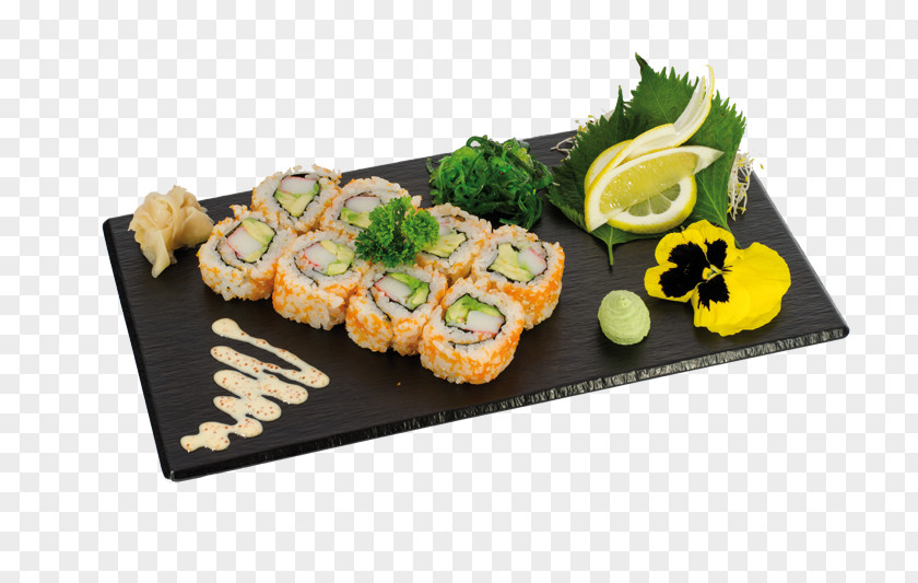 California Roll Canapé Tray Garnish Hors D'oeuvre PNG