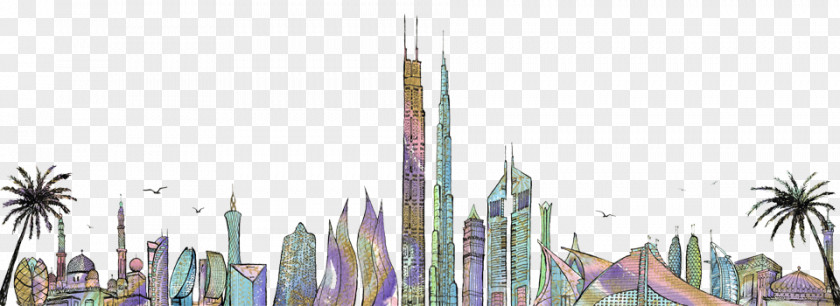 Dubai Desert 2014 Tennis Championships Skyline Hotel New Building Clip Art PNG