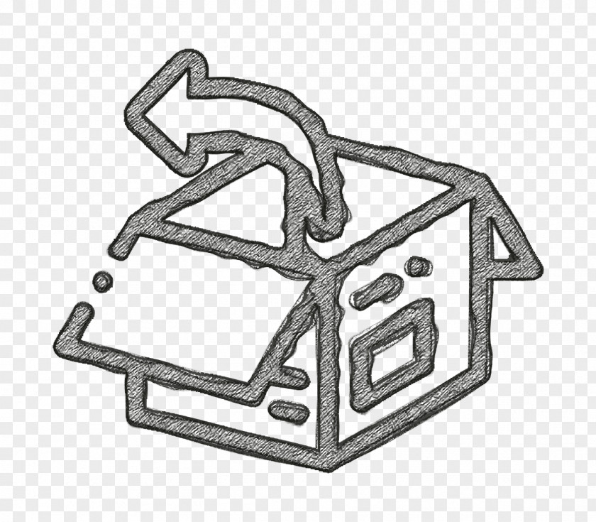 Ecommerce Icon Return Box PNG