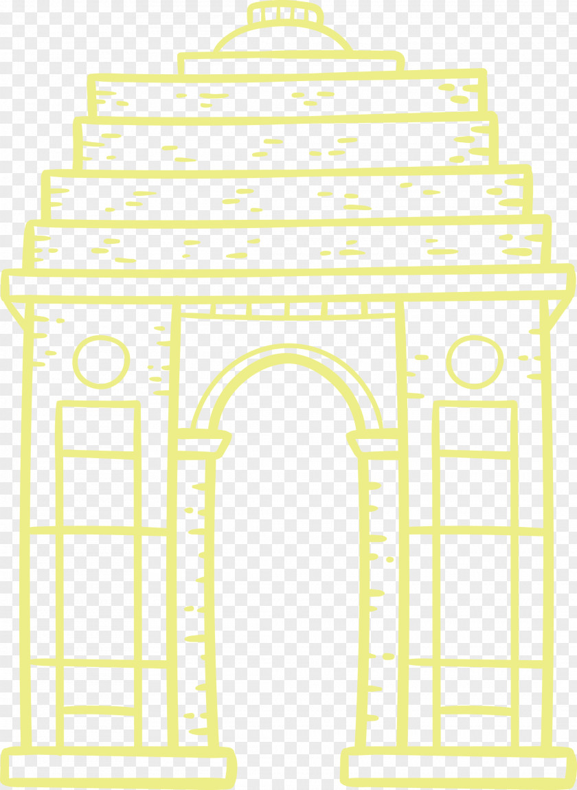 Furniture Angle Line Yellow Pattern PNG