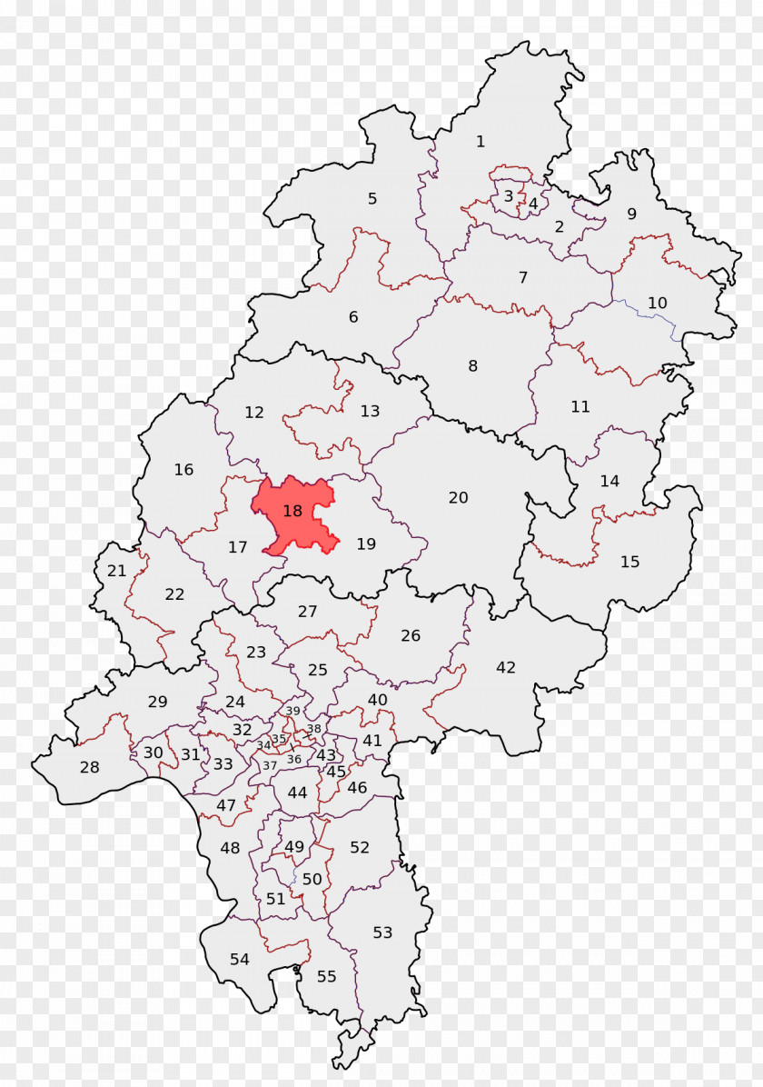 Giessen Main-Taunus-Kreis Frankfurt Offenbach Marburg-Biedenkopf Hessian State Election, 2008 PNG