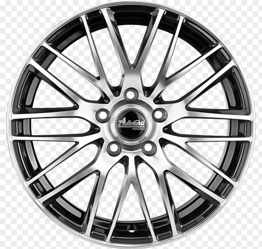 Radial Ray Car Ford Mustang Alloy Wheel PNG