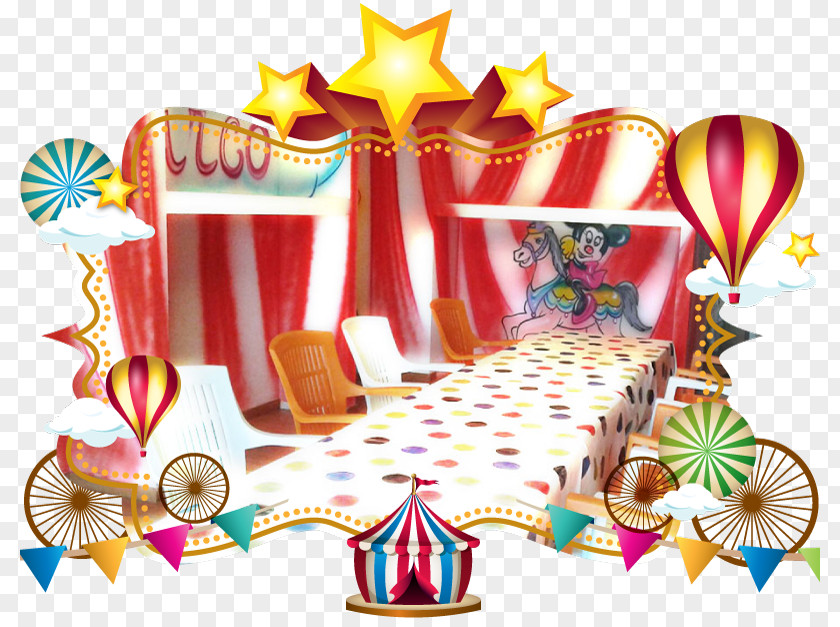 Circus Dinosauro Entertainment Child Room PNG