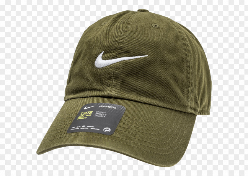 Nike Swoosh Baseball Cap Khaki PNG