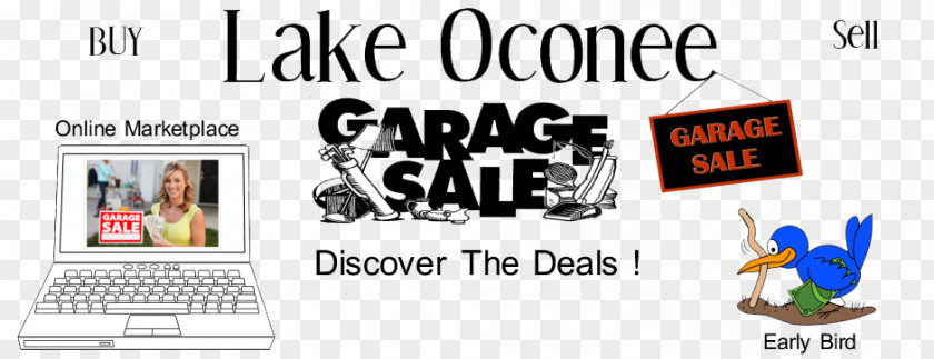 Simmons Bedding Company Lake Oconee River Advertising Garage Sale PNG