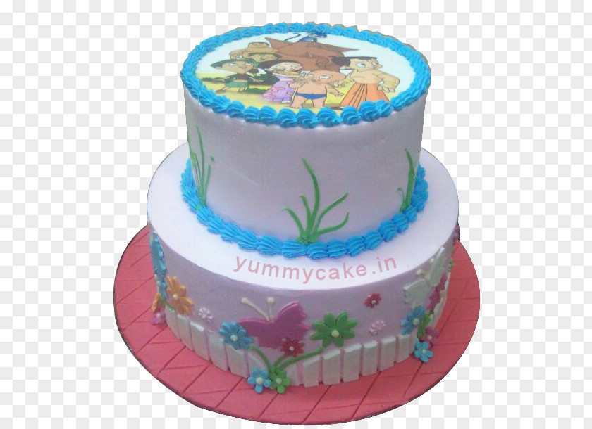 Chota Beem Birthday Cake Decorating Torte Buttercream Frosting & Icing PNG