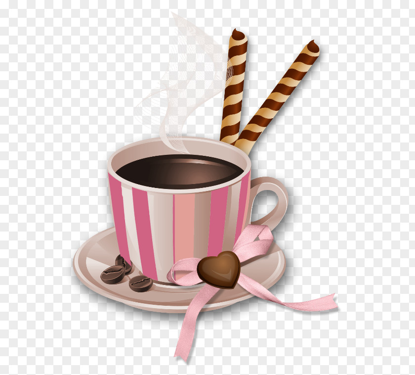 Coffee Cup Cappuccino Clip Art PNG