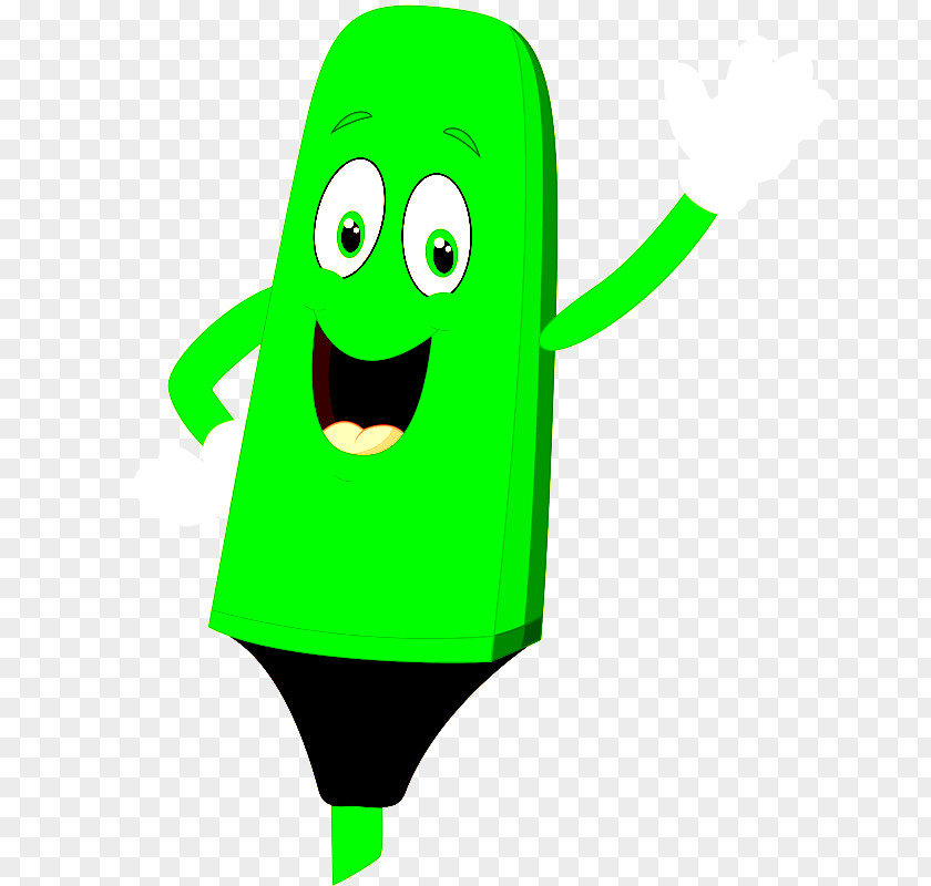 Fictional Character Smile Green Cartoon Clip Art Plant Vegetable PNG