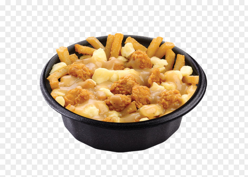 Fried Chicken Vegetarian Cuisine Cheese Fries KFC Poutine French PNG