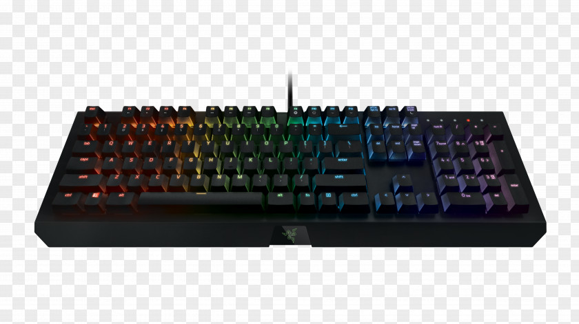Keyboard Computer Gaming Keypad Razer Inc. Electrical Switches Personal PNG