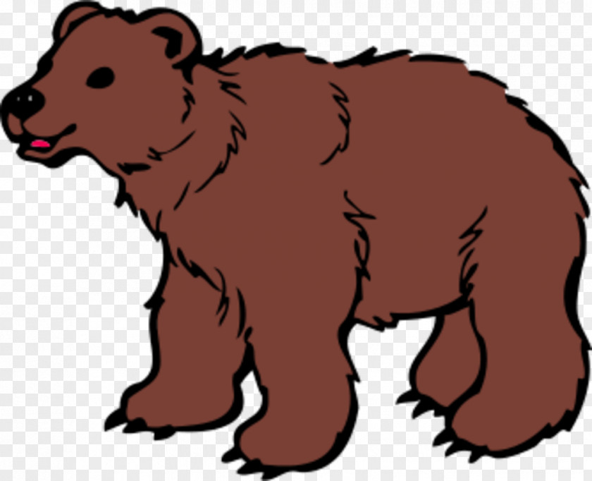 Noun Bear Clip Art PNG