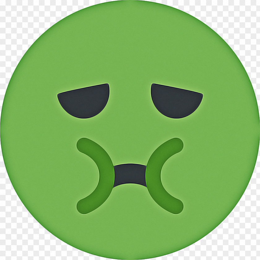 Tableware Plate Green Smiley Face PNG
