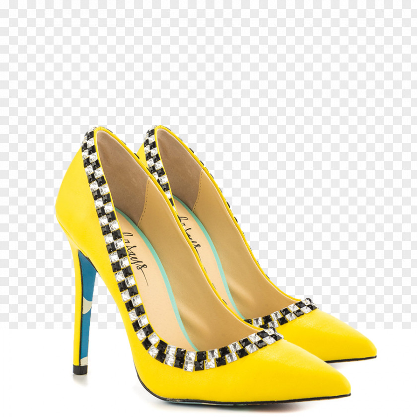 Yellow Boots Stiletto Heel High-heeled Shoe Absatz PNG